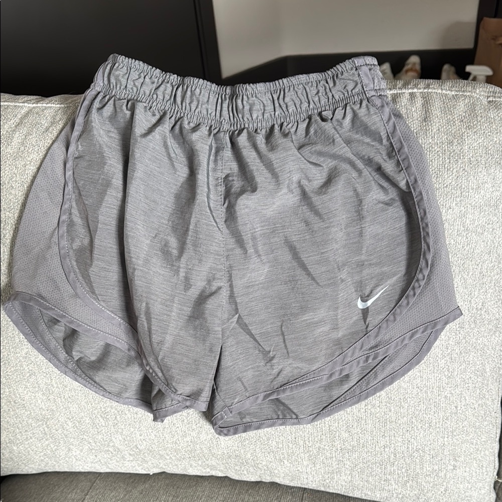 Nike Women's Gray Athletic Shorts